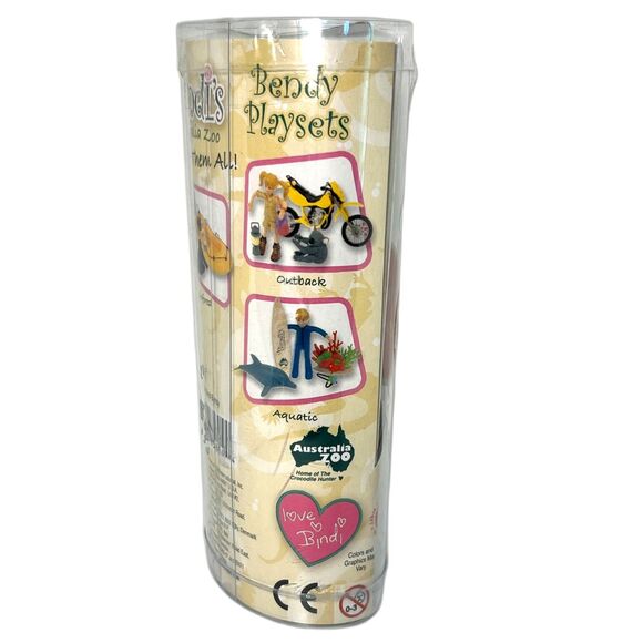 Vintage Bindi’s Australia Zoo Bendy Doll Steve Irwin Wildlife Collectible Toy - Picture 5 of 6